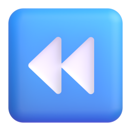 Fast Reverse Button emoji on Microsoft