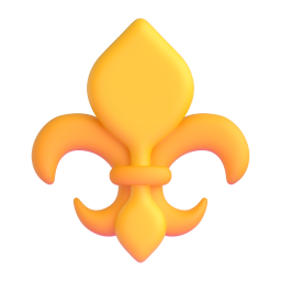 Fleur-de-lis emoji on Microsoft