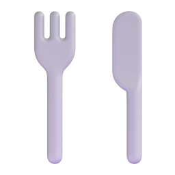 Fork and Knife emoji on Microsoft