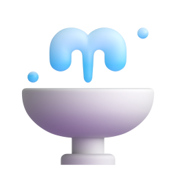 Fountain emoji on Microsoft