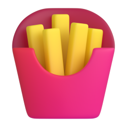 French Fries emoji on Microsoft