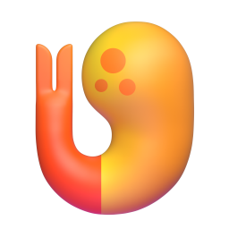 Fried Shrimp emoji on Microsoft
