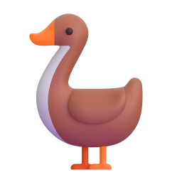 Goose emoji on Microsoft
