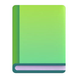 Green Book emoji on Microsoft