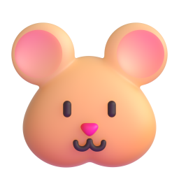 Hamster emoji on Microsoft