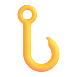 Hook emoji on Microsoft