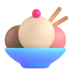 Ice Cream emoji on Microsoft