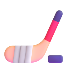 Ice Hockey emoji on Microsoft