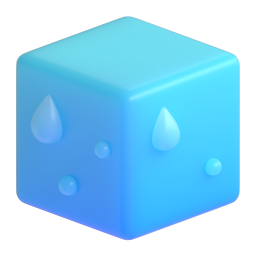 Ice emoji on Microsoft