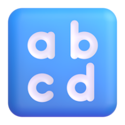 Input Latin Lowercase emoji on Microsoft