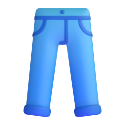 Jeans emoji on Microsoft
