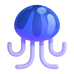 Jellyfish emoji on Microsoft