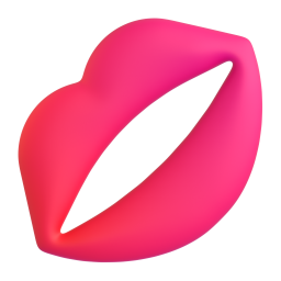 Kiss Mark emoji on Microsoft