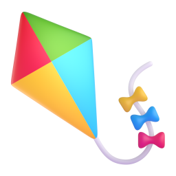 Kite emoji on Microsoft