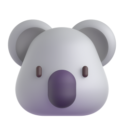 Koala emoji on Microsoft