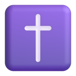 Latin Cross emoji on Microsoft