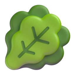 Leafy Green emoji on Microsoft