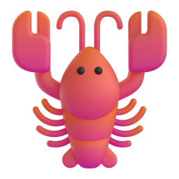 Lobster emoji on Microsoft