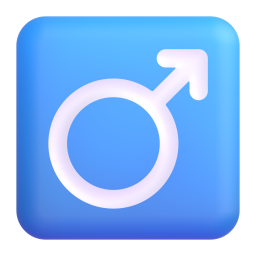 Male Sign emoji on Microsoft