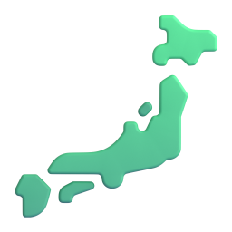 Map of Japan emoji on Microsoft