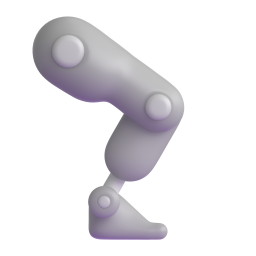 Mechanical Leg emoji on Microsoft