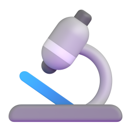 Microscope emoji on Microsoft