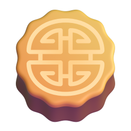Moon Cake emoji on Microsoft