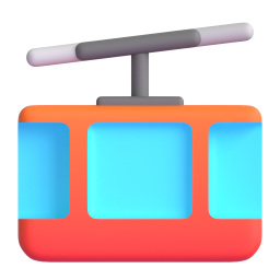 Mountain Cableway emoji on Microsoft