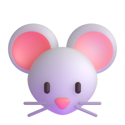 Mouse Face emoji on Microsoft