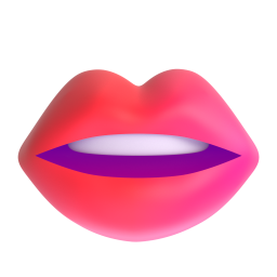 Mouth emoji on Microsoft