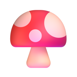 Mushroom emoji on Microsoft
