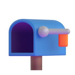 Open Mailbox with Lowered Flag emoji on Microsoft