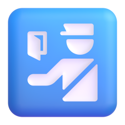 Passport Control emoji on Microsoft