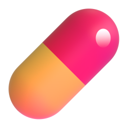 Pill emoji on Microsoft