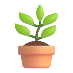 Potted Plant emoji on Microsoft