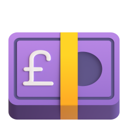 Pound Banknote emoji on Microsoft