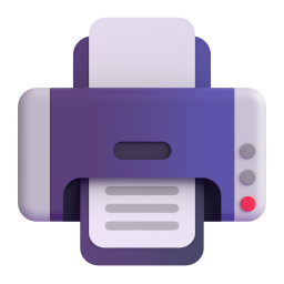 Printer emoji on Microsoft