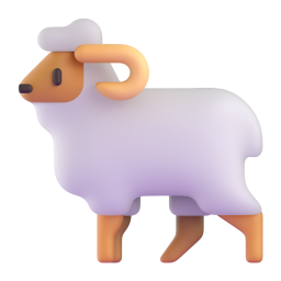 Ram emoji on Microsoft
