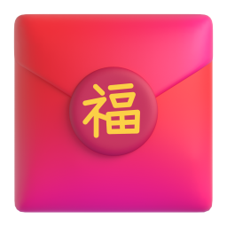 Red Envelope emoji on Microsoft
