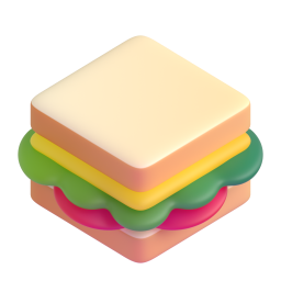 Sandwich emoji on Microsoft