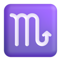 Scorpio emoji on Microsoft