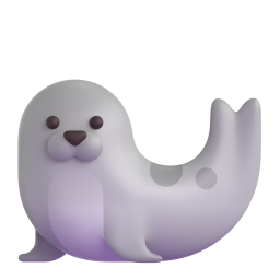 Seal emoji on Microsoft