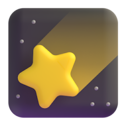 Shooting Star emoji on Microsoft