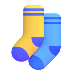 Socks emoji on Microsoft