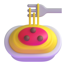 Spaghetti emoji on Microsoft