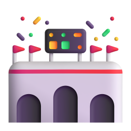 Stadium emoji on Microsoft