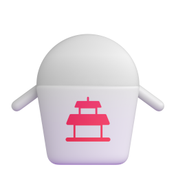 Takeout Box emoji on Microsoft
