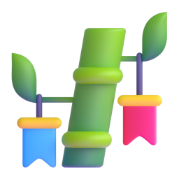 Tanabata Tree emoji on Microsoft