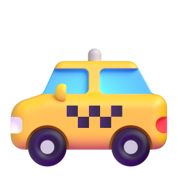 Taxi emoji on Microsoft
