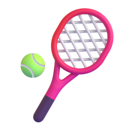 Tennis emoji on Microsoft